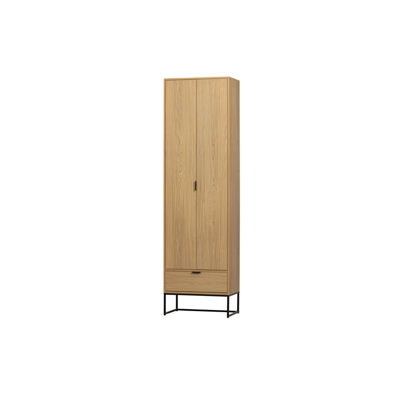 Silas 2 Door Solid Wood Wardrobe