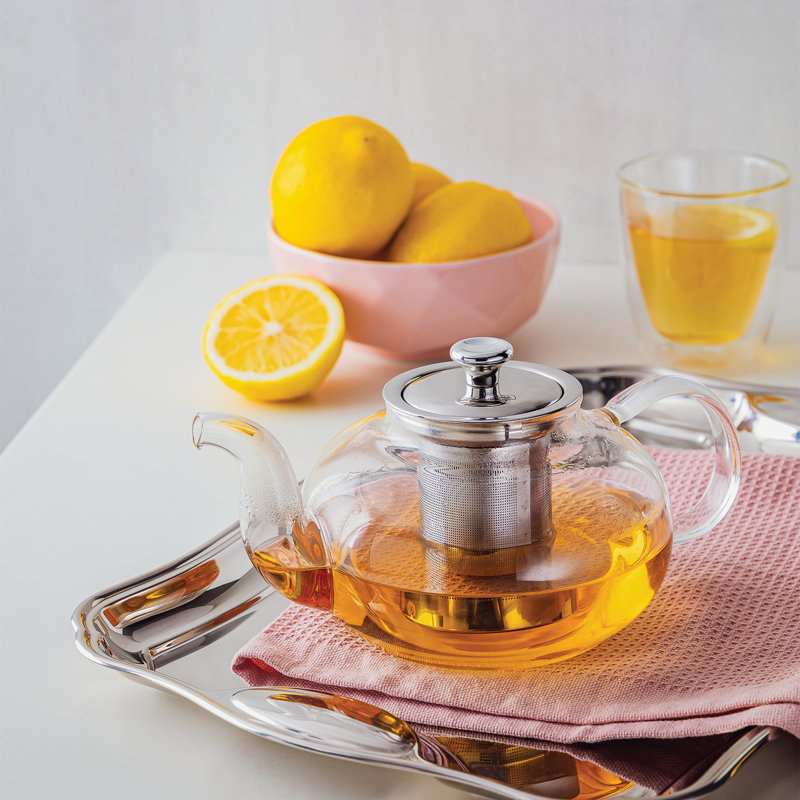 Tramontina Tea And Coffee 1ml Glass No Pattern Teapot