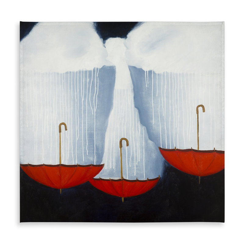 Upside Down Umbrellas Tablecloth | Romantic Living Room Decor