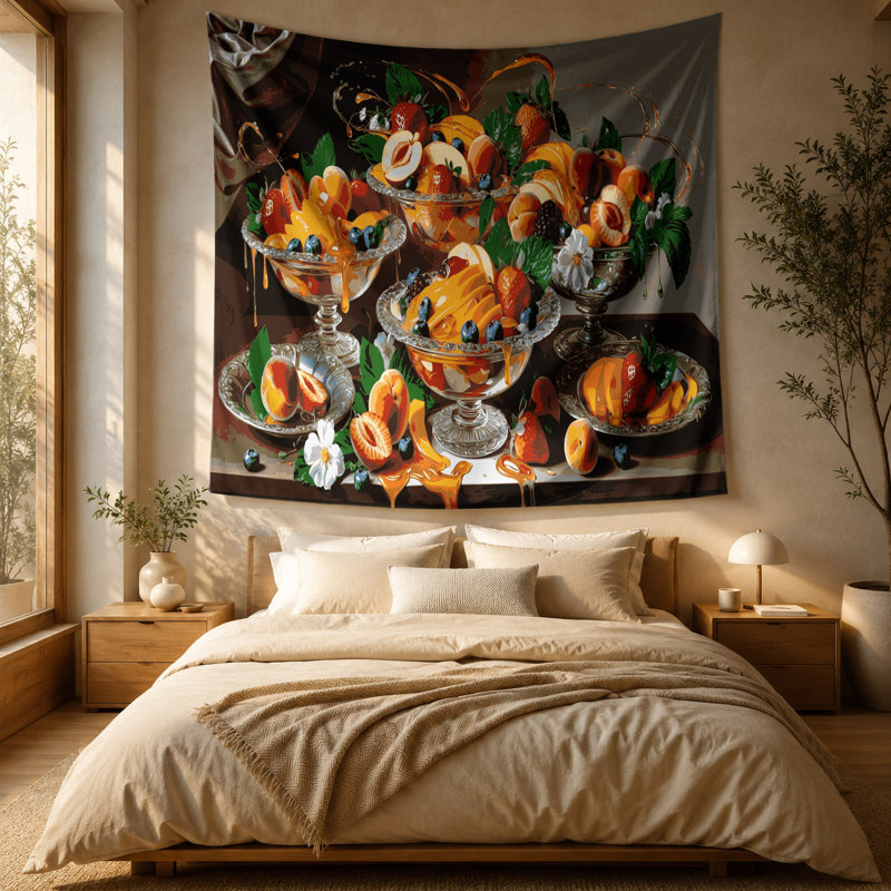 Tapisserie murale Desserts, 88 po x 104 po