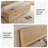 Modern Fluted Queen Platform Bed with Storage Bench and Headboard