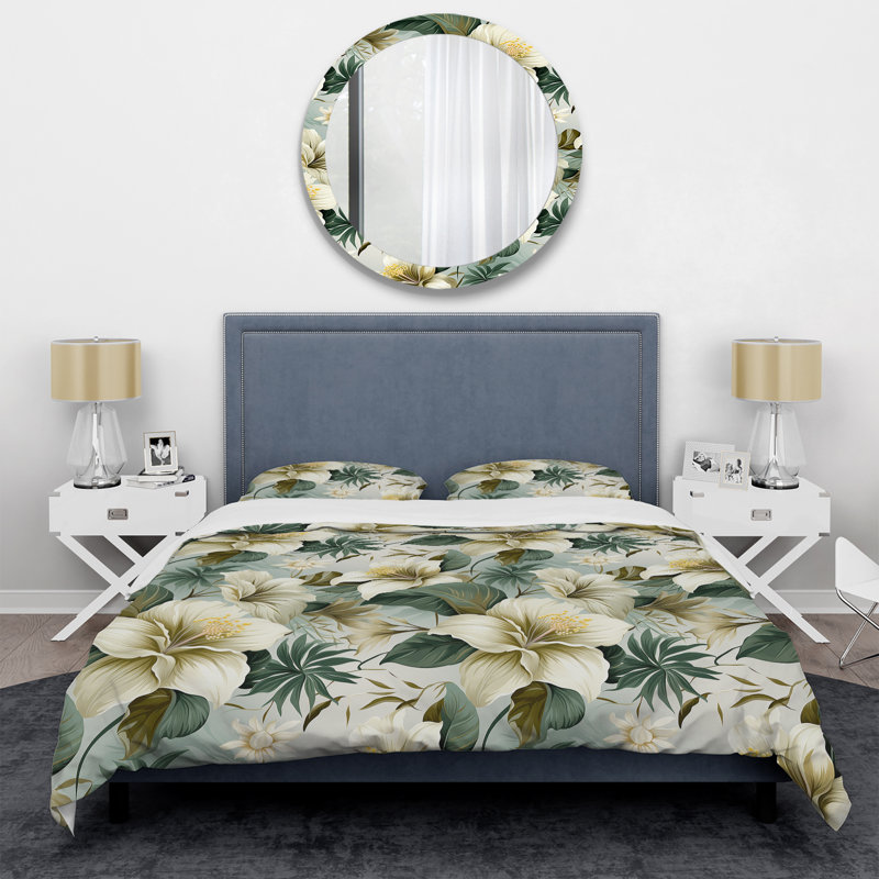 Literie Serene Jungle I, Housse de couette simple + 1 taie décorative stan