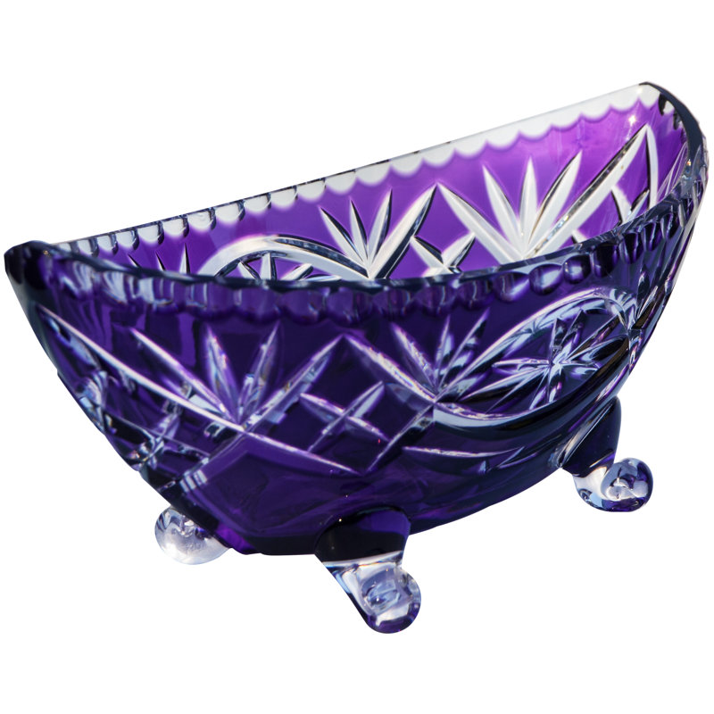 Handmade Crystal Decorative Bowl