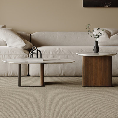 Table basse en forme de noix de coco