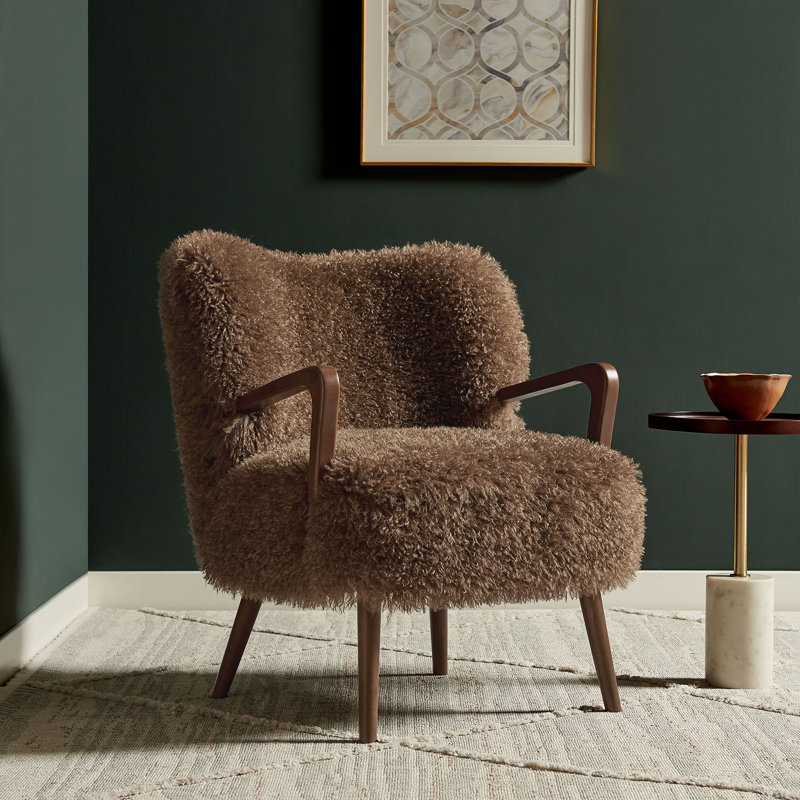 Fauteuil Zerra, Brun