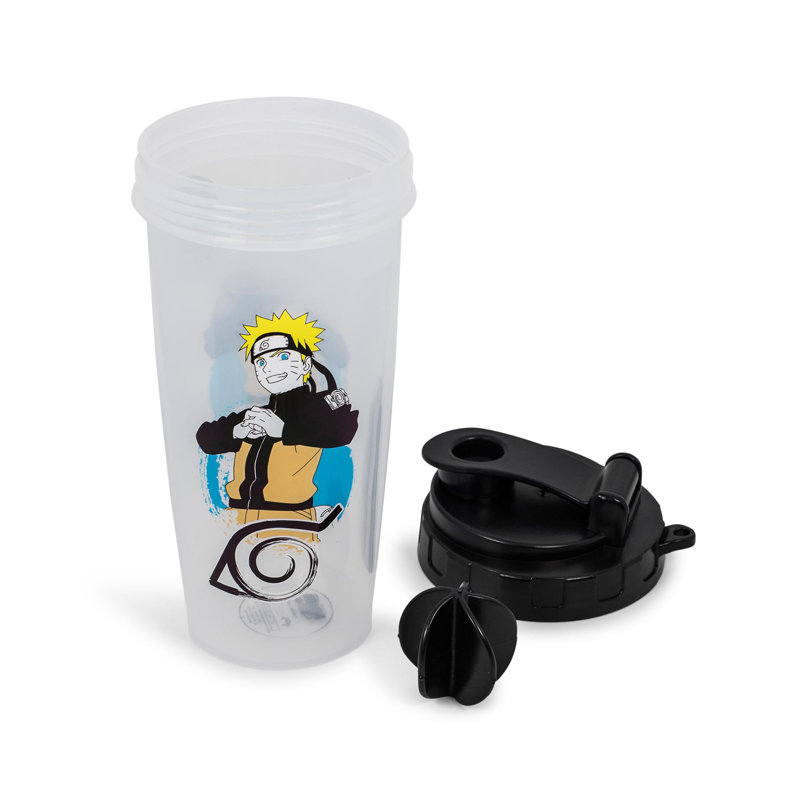 Bouteille en plastique Naruto Shippuden | Peut contenir 20 onces
