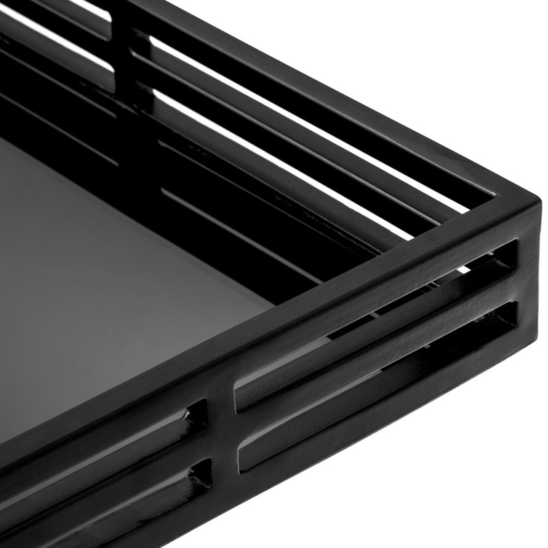 Giacomo Decorative Tray, Black
