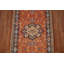 Tapis de couloir indien orange 3x8