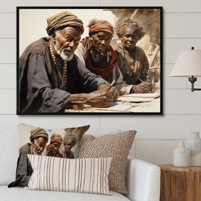 «African Legacy I» sur toile