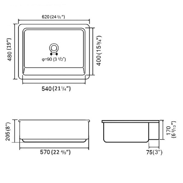 Dimensions du produit