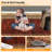 Washable Area Rug Modern Bordered Rug Non Slip Floor CarpetNon Shedding Neutral Rugs for Kitchen Bedroom Living Room-2014422449-2014422460