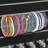 15.75"W x 5"D Acrylic Headband Holder Display, 4-Pack