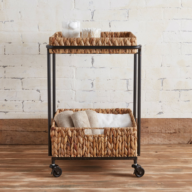 Hayllar Metal Bar Cart