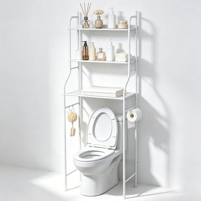 3-Tier Over The Toilet Storage Organizer