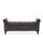 HAYES ARMED STORAGE BENCH