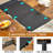 Home Office Set Collapsible Desk And Bench Set Extension Gaming Writing Desk Computer 63 Inch Long Simple Desk Large Executive Work Study Desk  For Small Spaces