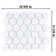 Carrione 2" Hex 11-1/8" x 12-5/8" Porcelain Mosaic Tile