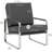Abrham Faux Leather Armchair-2077068481