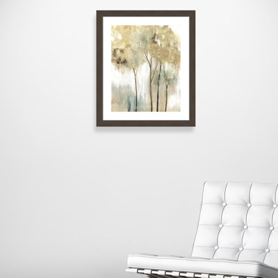 Gennie Sapling II' Framed Acrylic Painting Print