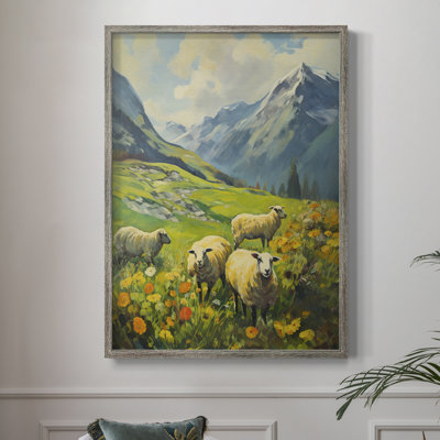 «LANDSCAPES Series CCXL III», reproduction encadrée - bois massif