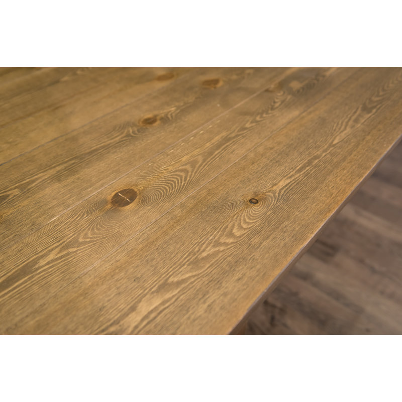 108 inch Natural Pine Wood Rectangle Folding Table