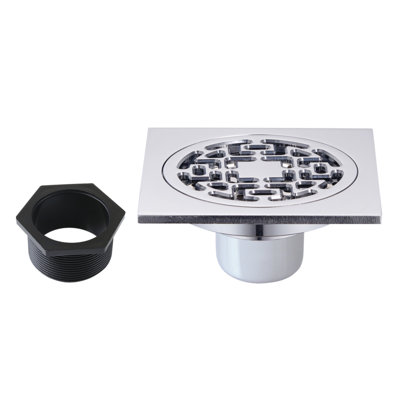 Drain de douche grille de cours d'eau