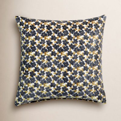 Birch lane Gretchen Indigo 20 Inch Accent Pillow