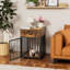 Meuble-cage pour chien