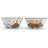 Peanuts 4 Piece 5.8 Inch Round Melamine Cereal Bowl Set in Assorted Designs