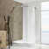 40" W x 79'' H Sliding Frameless Shower Door Enclosure in Clear Glass