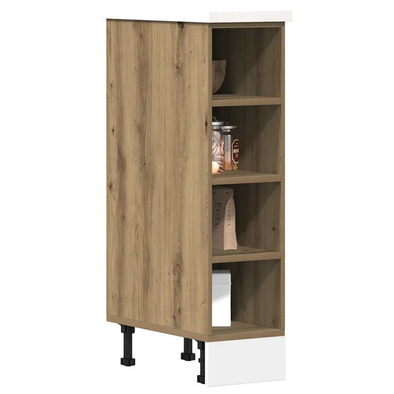 Stamatis Bottom Cabinet Riga 20x44.5x81.5 cm Engineered Wood, Artisan Oak