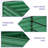 Green  Metal Raised Garden Bed-1357391176