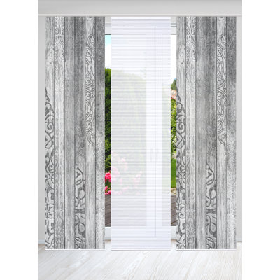 Semi Sheer Sliding Panel