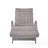 Grey Chaise Lounge With Aluminum Structure - Create A Stylish Outdoor Space Frame Peaceful Retreat