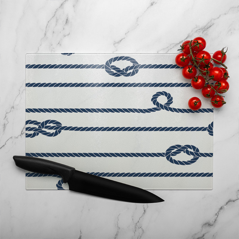 Rope Glass Chopping Board
