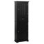 Grande armoire de rangement de salle de bain, armoire de rangement autoportante avec tiroir et tablette réglable, rangement de salle de bain pour la maison