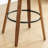 Valerie Set of 2 Swivel Rattan Wooden Fabric Bar Stool-1407000223