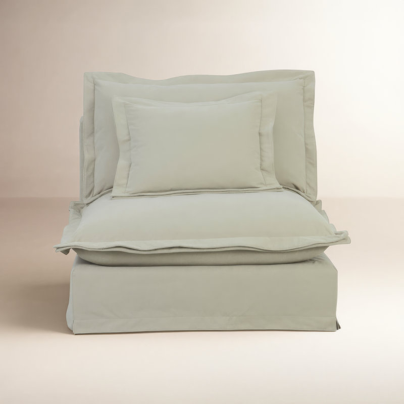 Daylen SLIPPER CHAIR PERFORMANCE FABRIC, Sand Livesmart®
