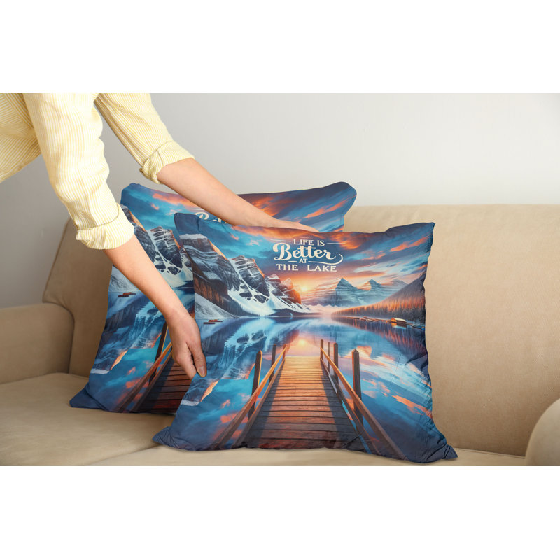 Ambesonne Fabric Indoor/Outdoor Pillow Cover