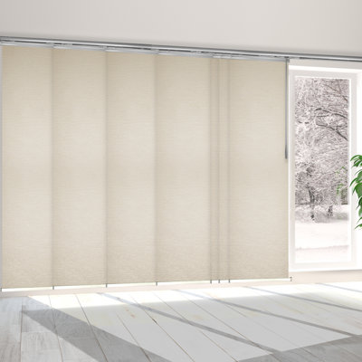 7-Panel Single Rail Blackout Vertical Blind
