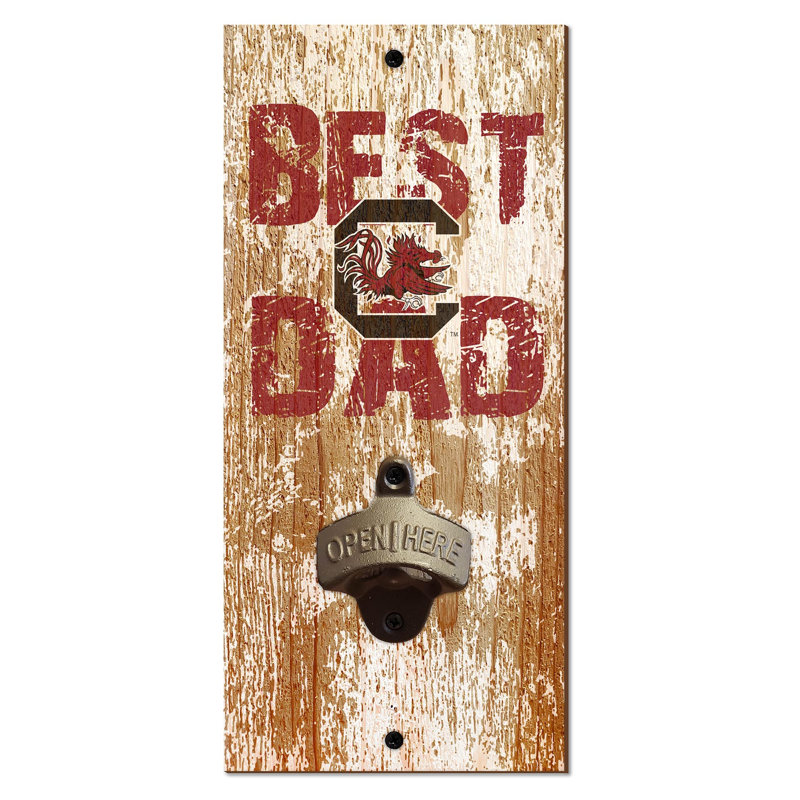 Gold Brass Stainless Steel Bottle Opener, South Carolina