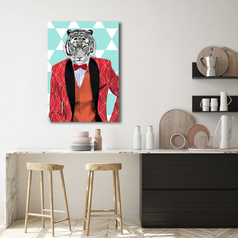 Wild Dandy by Matt Spencer - Wrapped Canvas Print, 100cm H x 70cm W x 4cm D