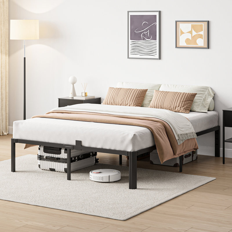  14‘’ Heavy Duty Metal Bed Frame,No Box Spring Needed,Easy Assembly, Full