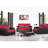 Red With Extra Storage - For Comfortable Living Functionality Stylish Chenille Upholstery