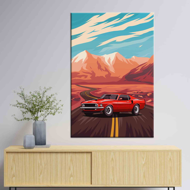 1 Piece Wall Art on Canvas, 35 cm H x 25 cm W, Wrapped Canvas, Does Not Apply