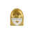 White/Gold Leaf