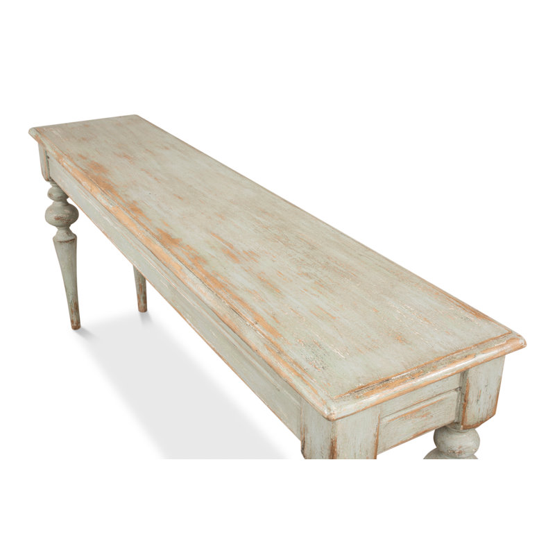 Hudson 73'' W Solid Wood Console Table, Sage