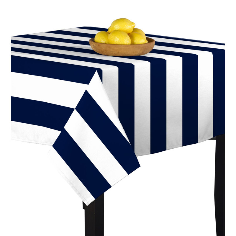 Sam Tablecloth, 72" L x 72" W, Navy