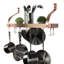 Handcrafted Gourmet Wall Mounted Pot Rack