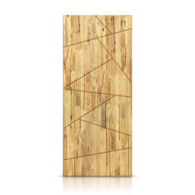 Paneled Pine Wood Standard Door